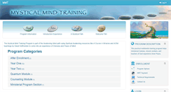 Desktop Screenshot of mysticalmindtraining.org